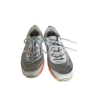 Under Armour Charged Assert 8 Running Shoes Gray Orange Womens 8.5